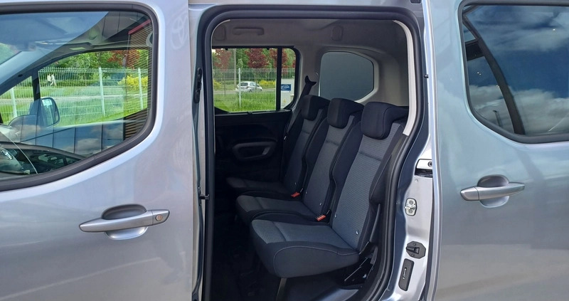 Toyota Proace City Verso cena 135900 przebieg: 11793, rok produkcji 2022 z Kleczew małe 596